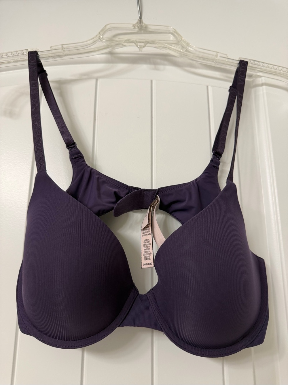 Victoria’s Secret T-Shirt Bra in Deep Purple - Padded Support